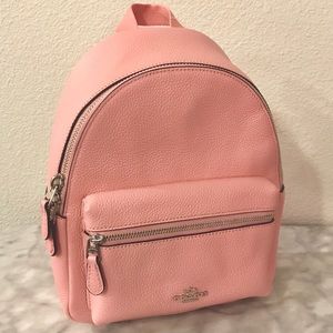 ❌SOLD❌ Coach Mini Charlie Blush Pink Backpack